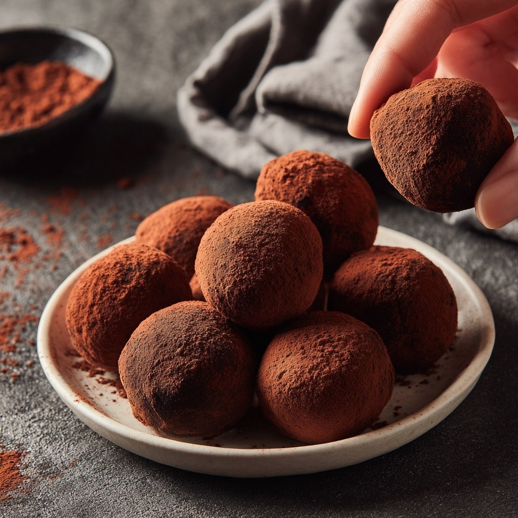 Raspberry Chocolate Truffles