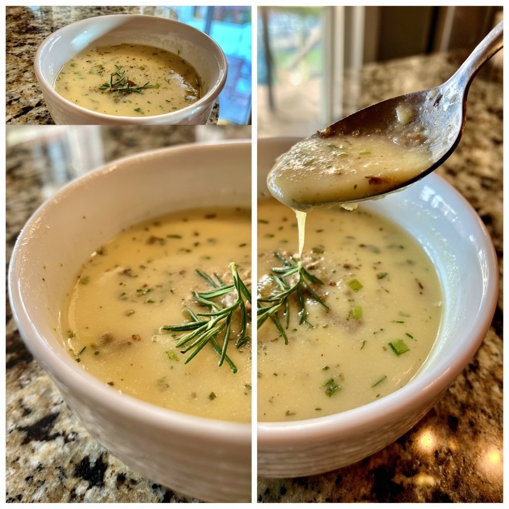 Spring Potato Leek Soup