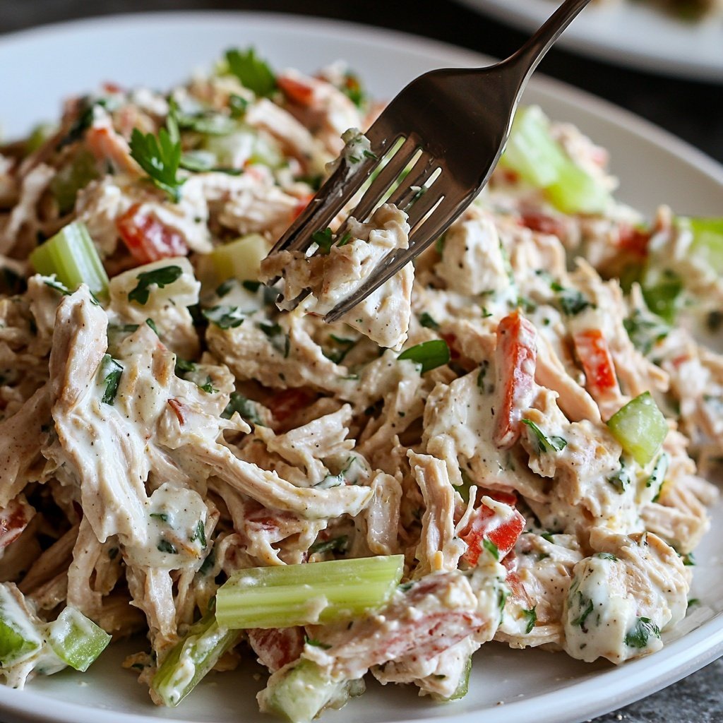 Meal Prep Greek Yogurt Chicken Salad Lunch