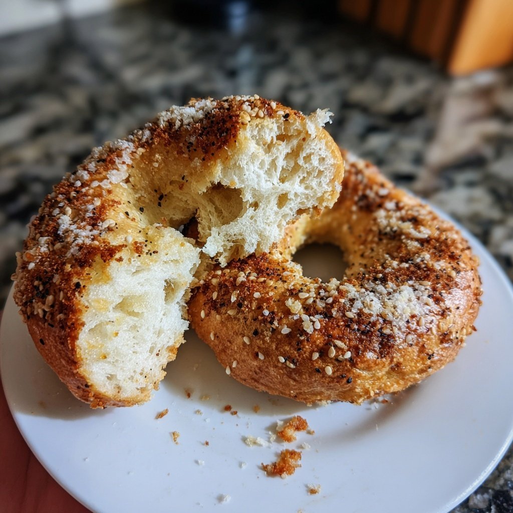 Oven Yogurt Bagels With Flour