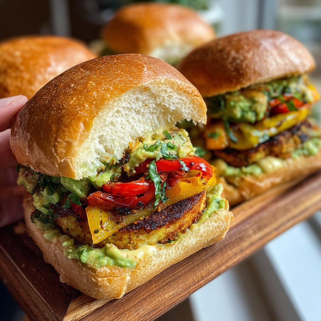 Super Bowl Veggie Sliders