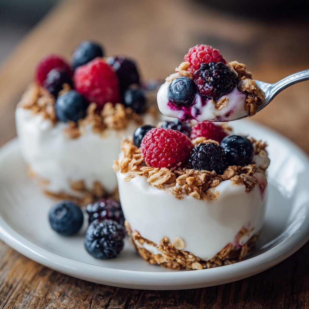 Vanilla Yogurt Breakfast Cups