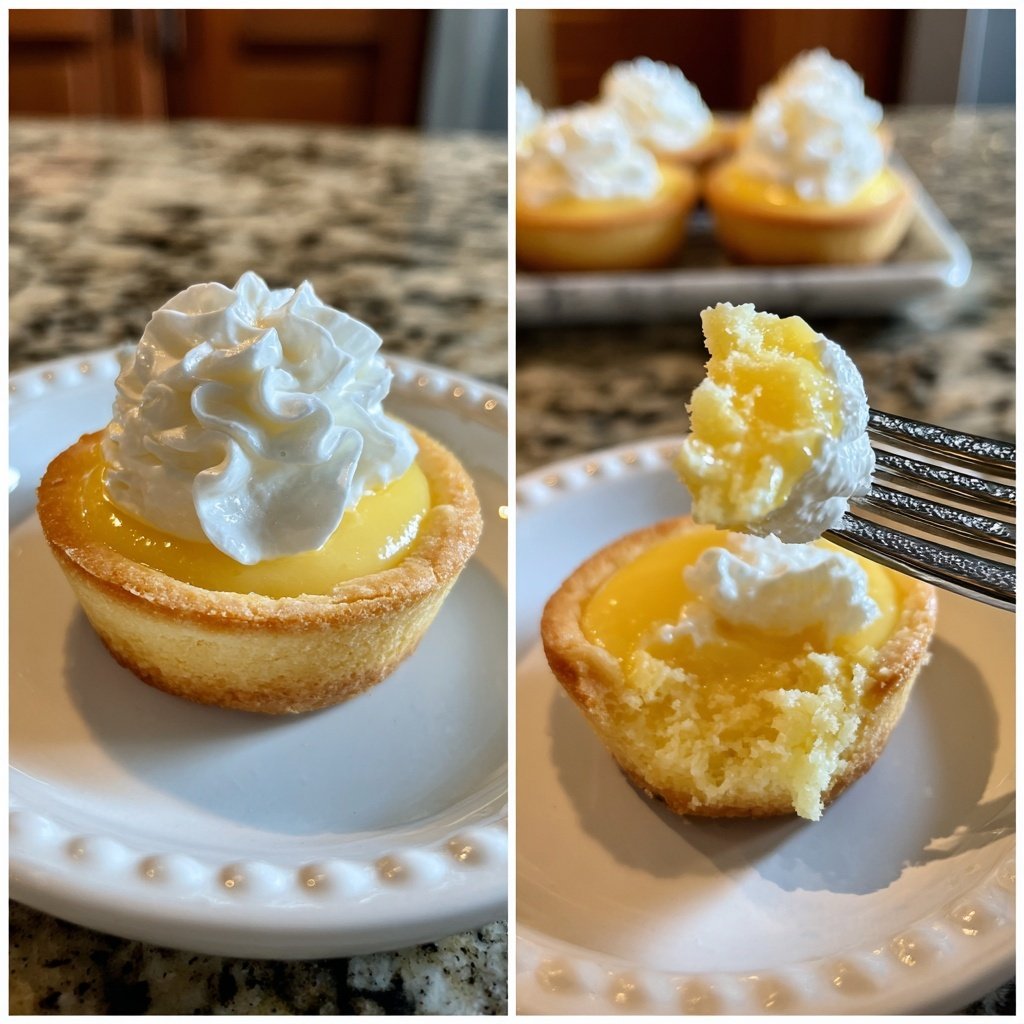 Valentines Treats Mini Lemon Tarts