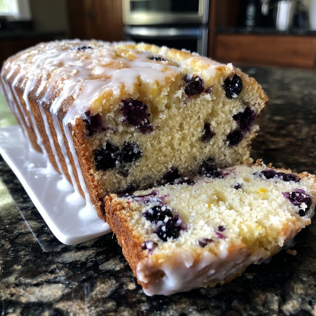 Blueberry Lemon Quick Bread