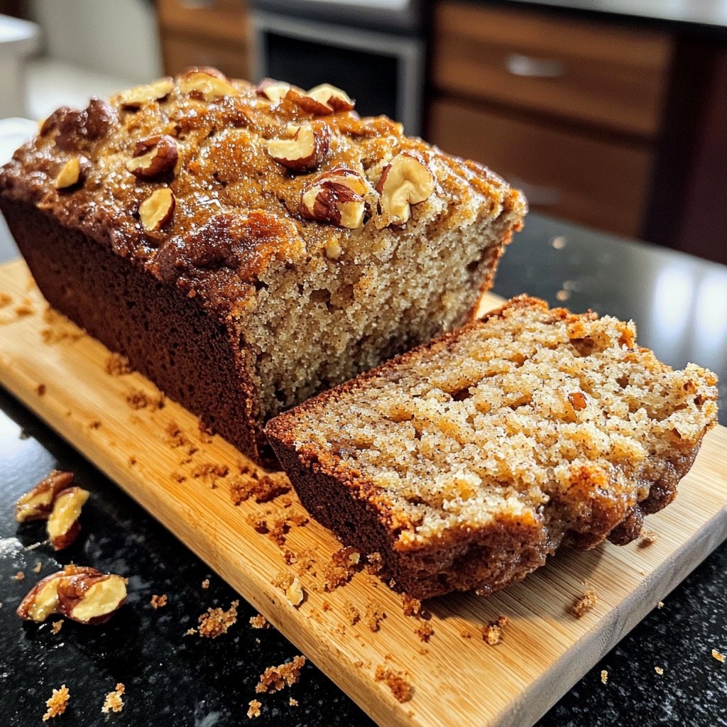 Banana Bread with Walnuts Recipe